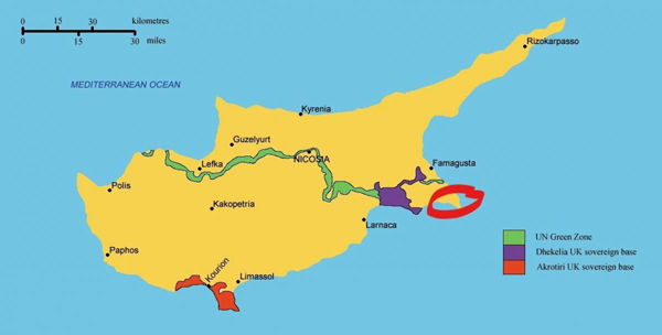 cyprus map